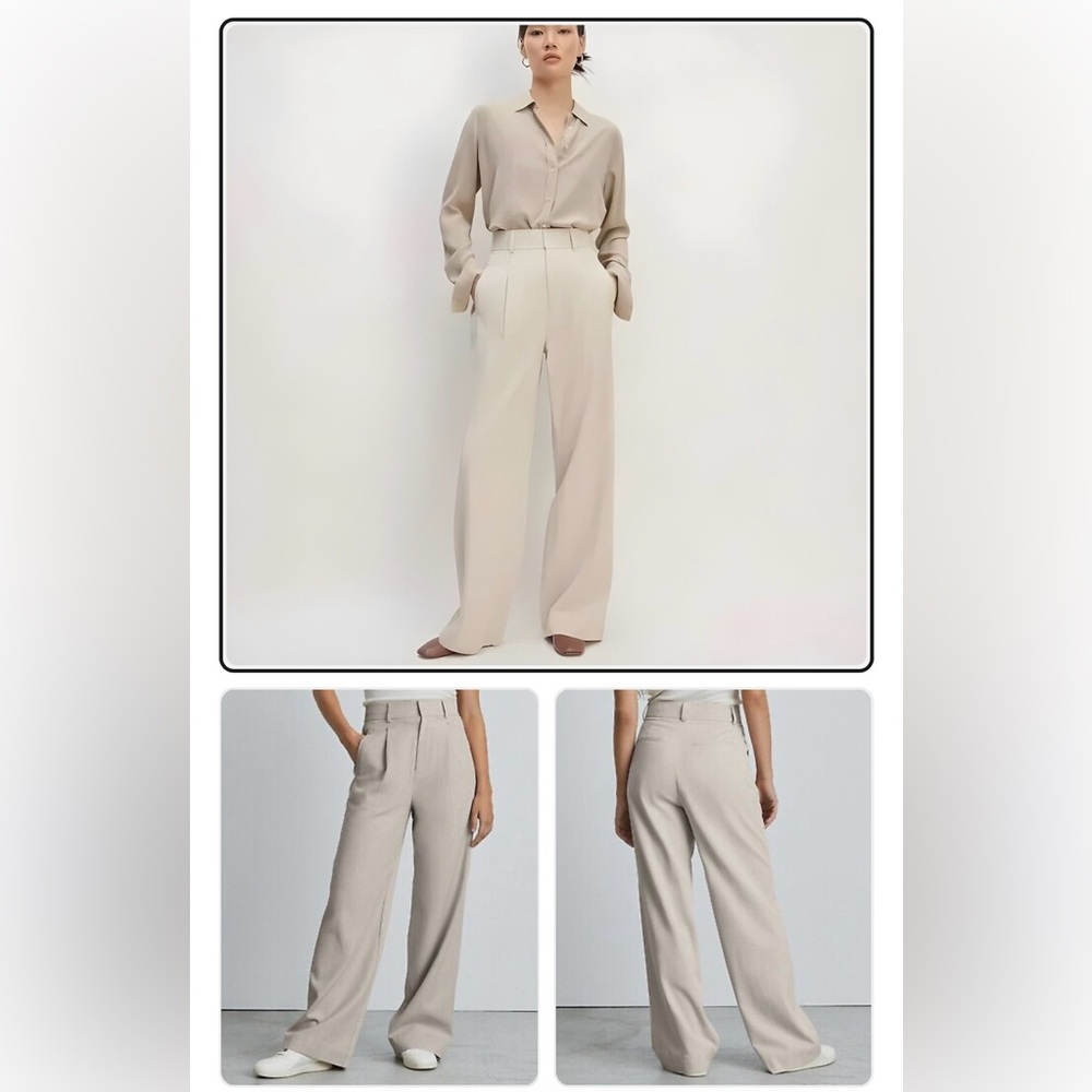 Everlane NWT The Highway Drape Pant in NAVY